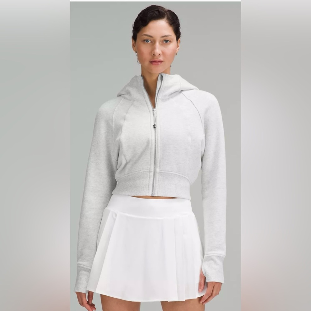 Lululemon Scuba Full Zip Cropped Hoodie